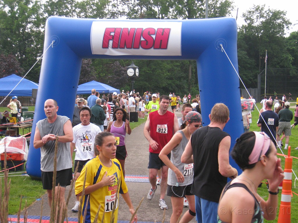 Solstice 10K 2010-06 0370.jpg - The 2010 running of the Northville Michigan Solstice 10K race. Six miles of heat, humidity and hills.